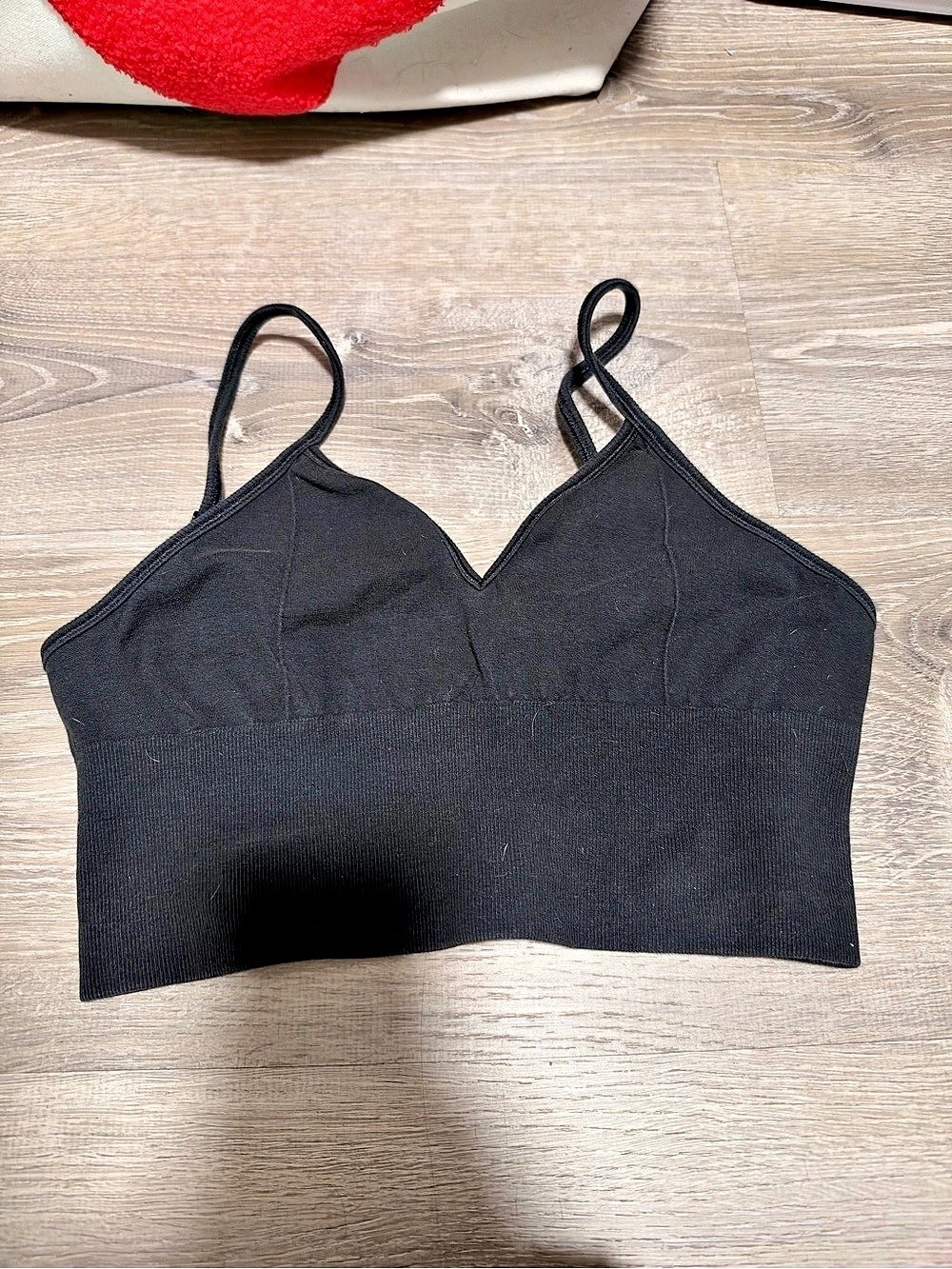 ALO Yoga Intrigue Long Line Bra Black Size L